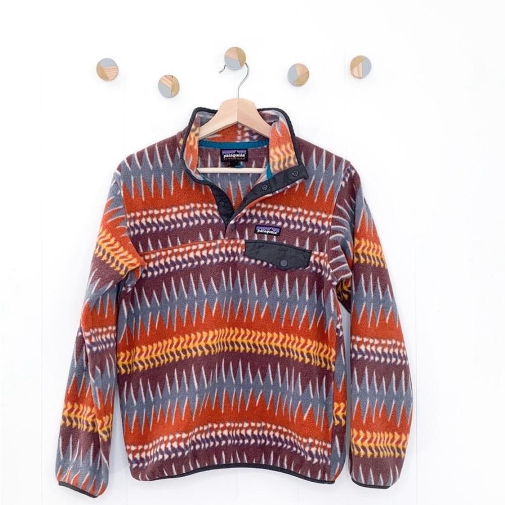 Patagonia Synchilla Fleece - Laughing Waters Size S RARE PRINT